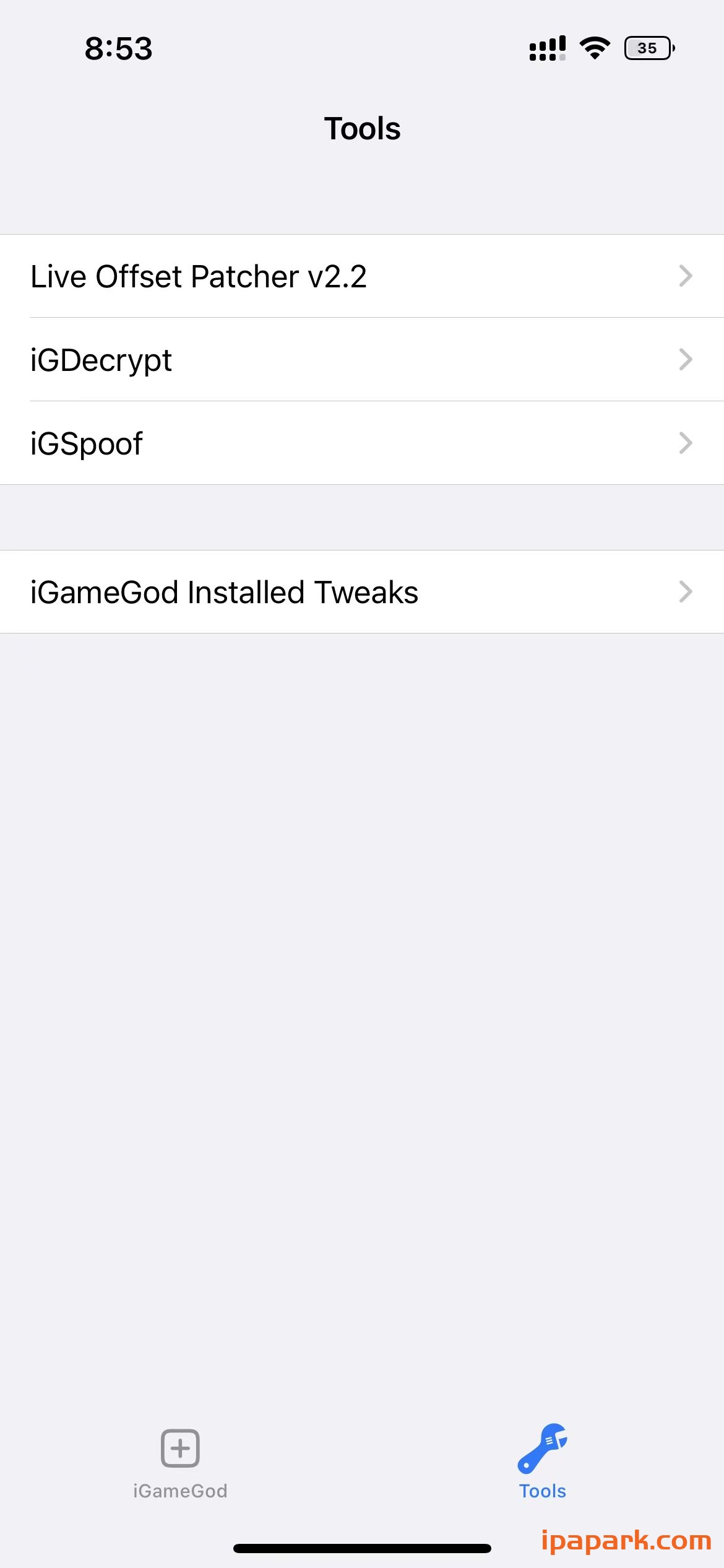iGameGod 1.0 内存编辑器 iPA版-iPA破解资源站