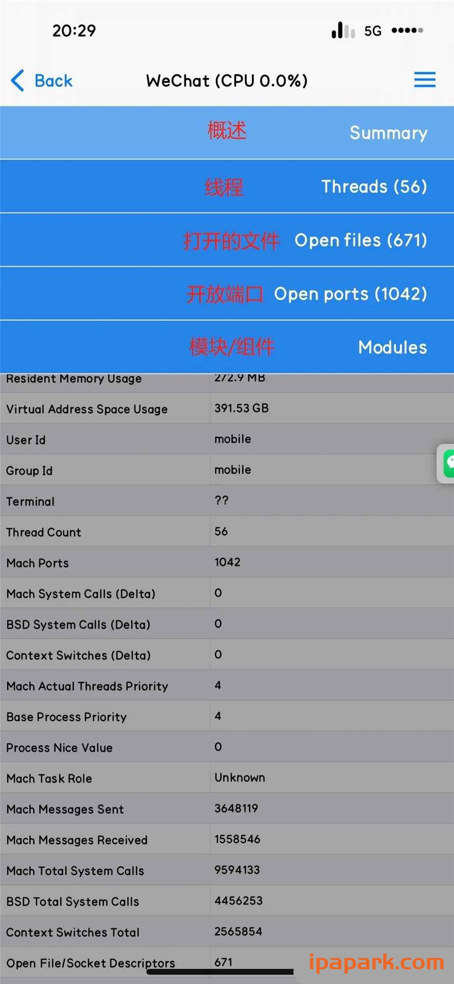 CocoaTop 1.0 进程管理工具-iPA破解资源站