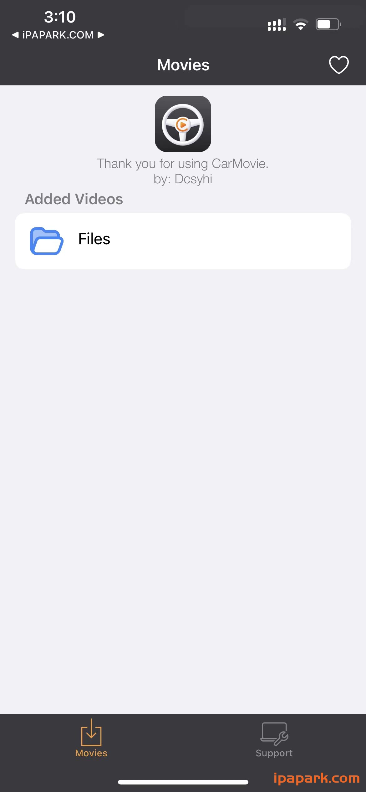 CarMovie v1.2 汽车CarPlay播放视频-iPA破解资源站